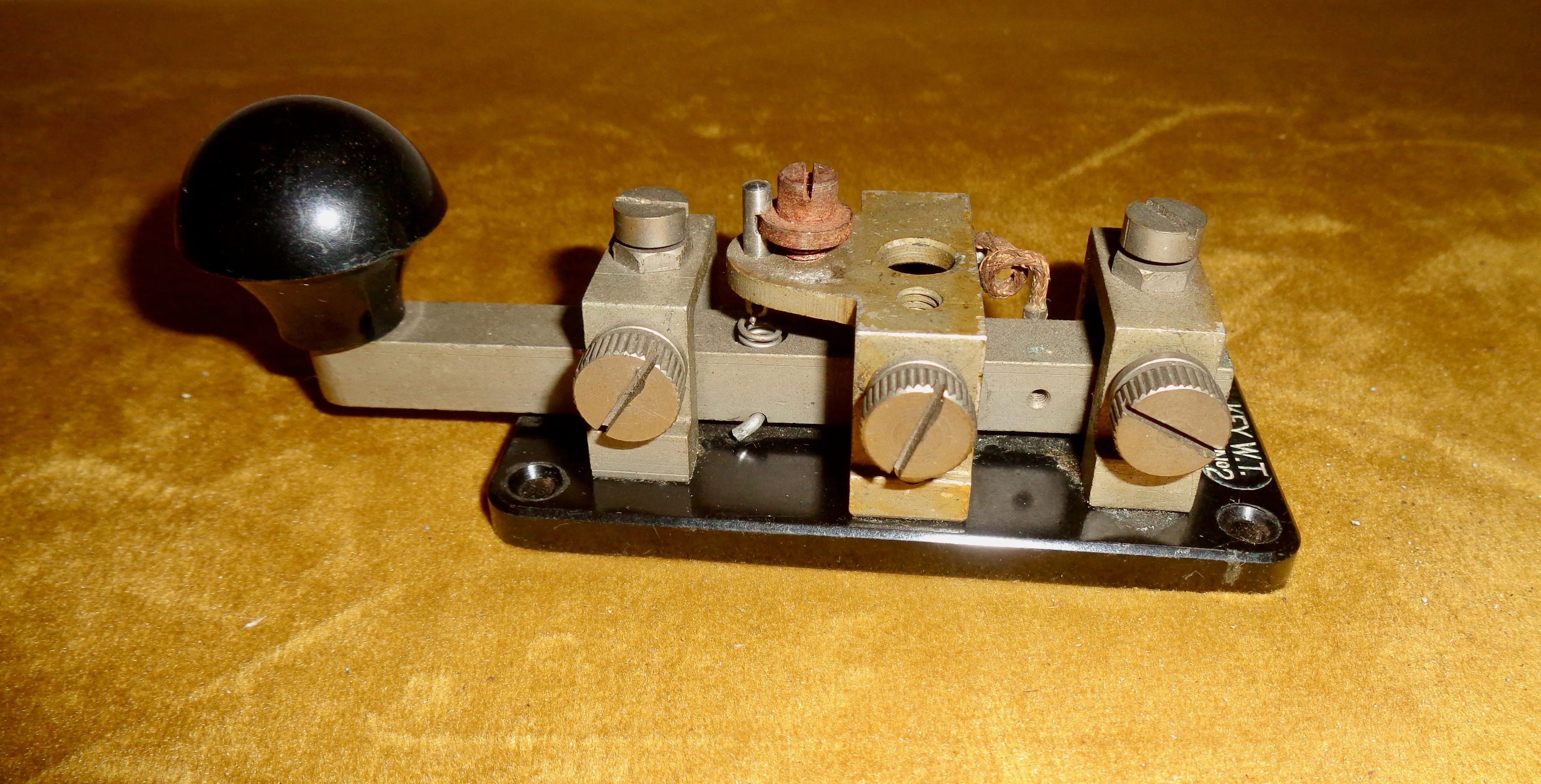 1940 TMC Group 1 No.2 Key WT 8 Amp WW2 Military Morse Key ZA4511