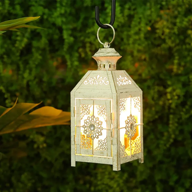 9.5" High Decorative Candle Lantern