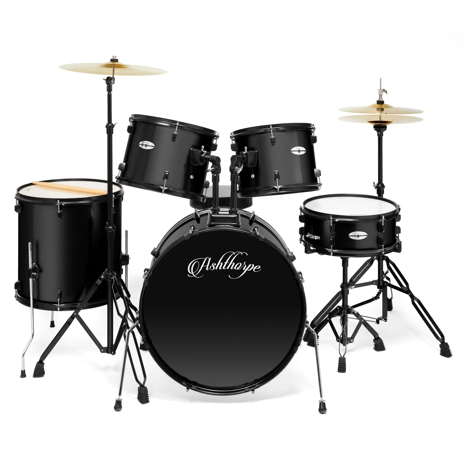 Adult 5-Piece Drum Set with Remo Heads