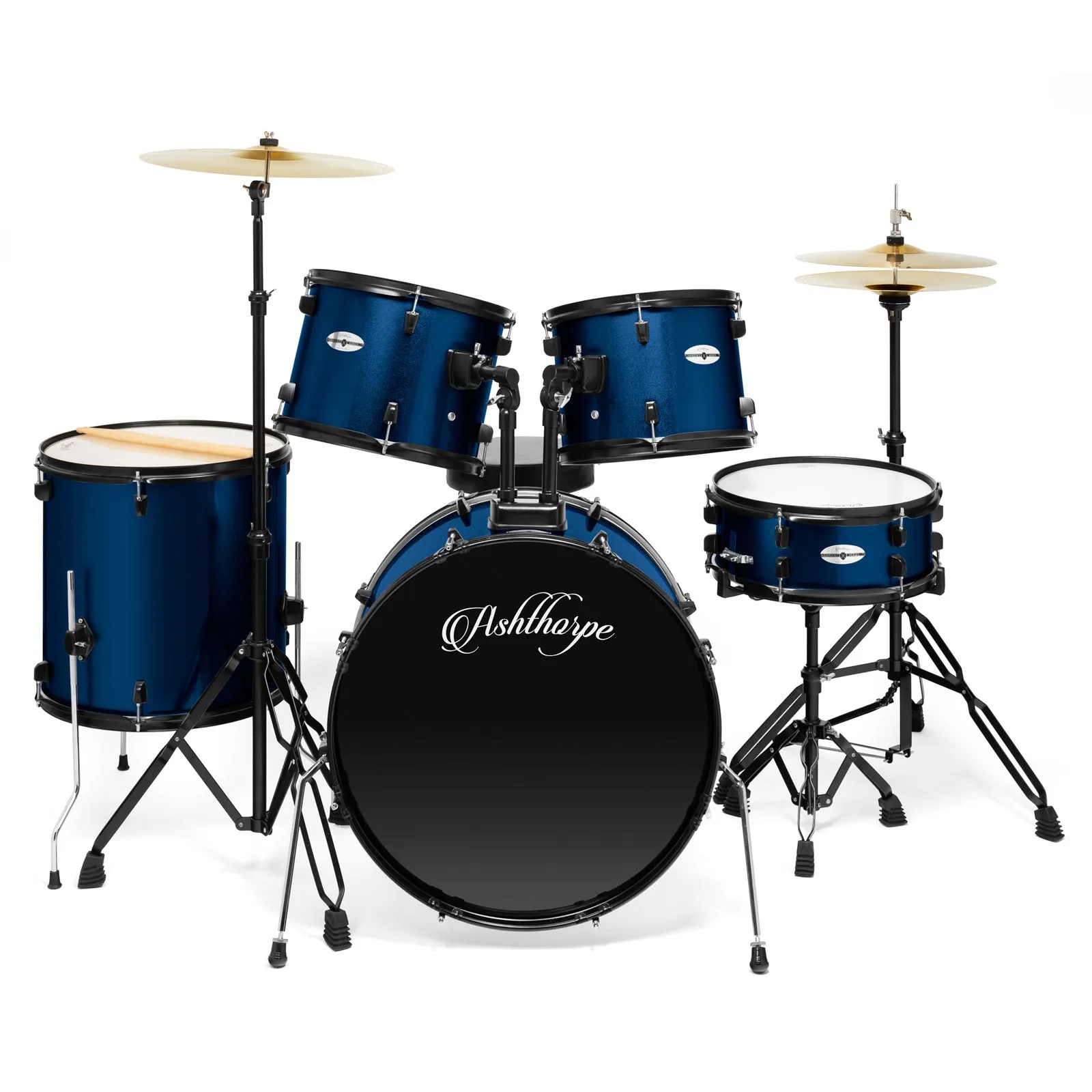 Adult 5-Piece Drum Set with Remo Heads