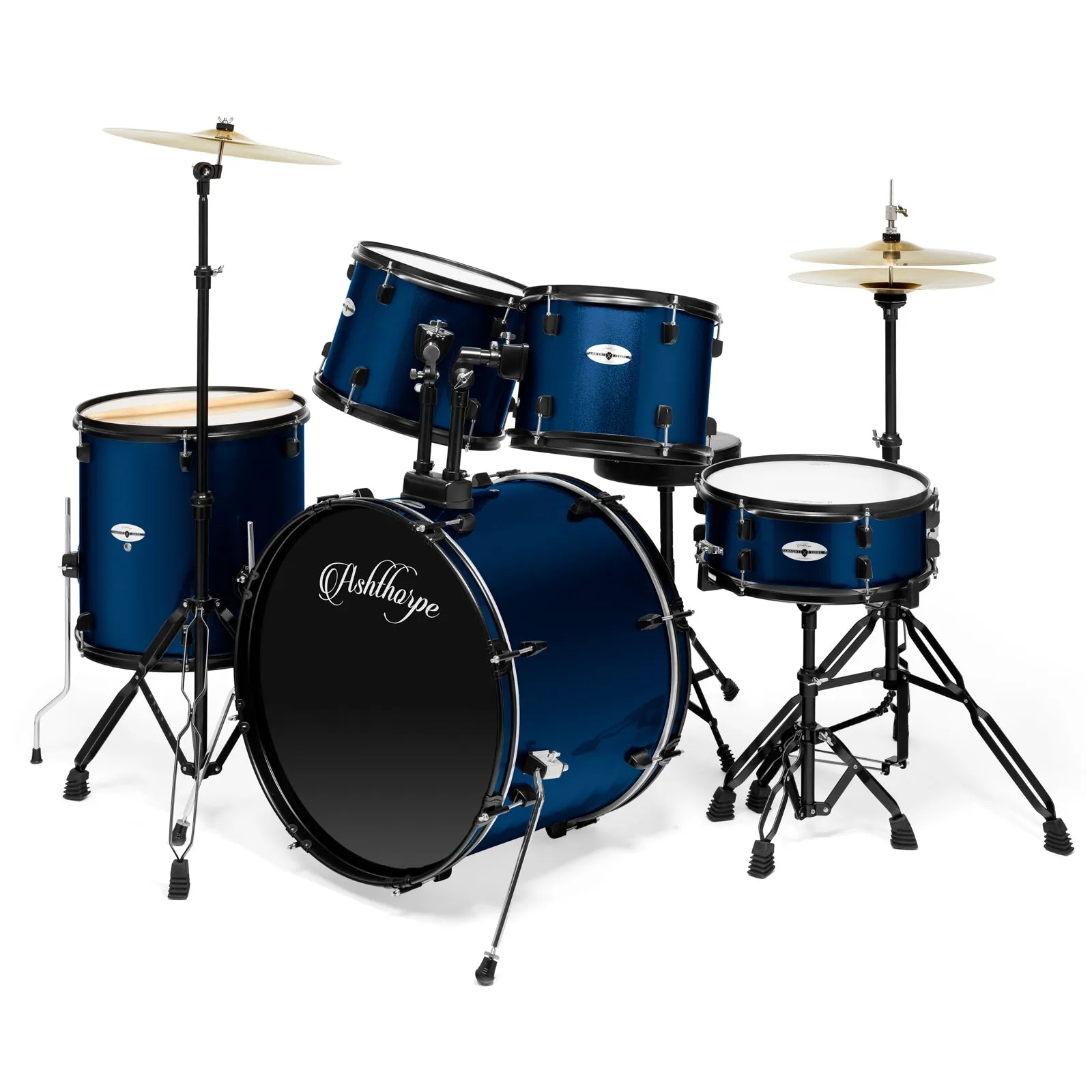 Adult 5-Piece Drum Set with Remo Heads