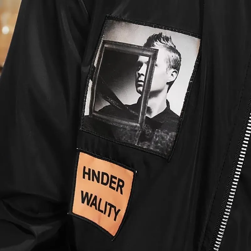 AENC Lettering Hype Bomber Jacket