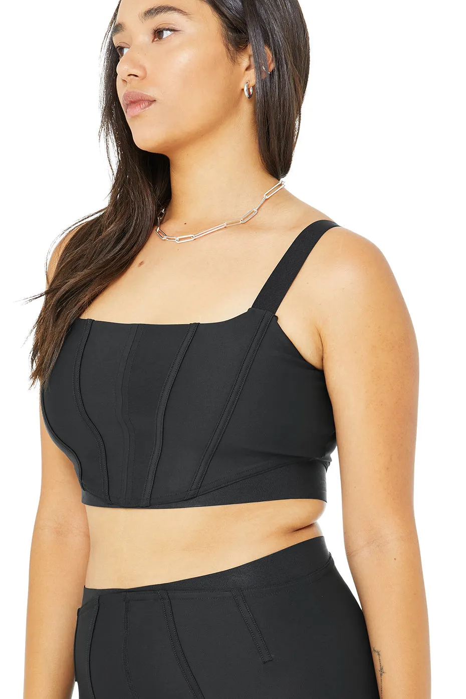 Airlift Corset Bra - Black