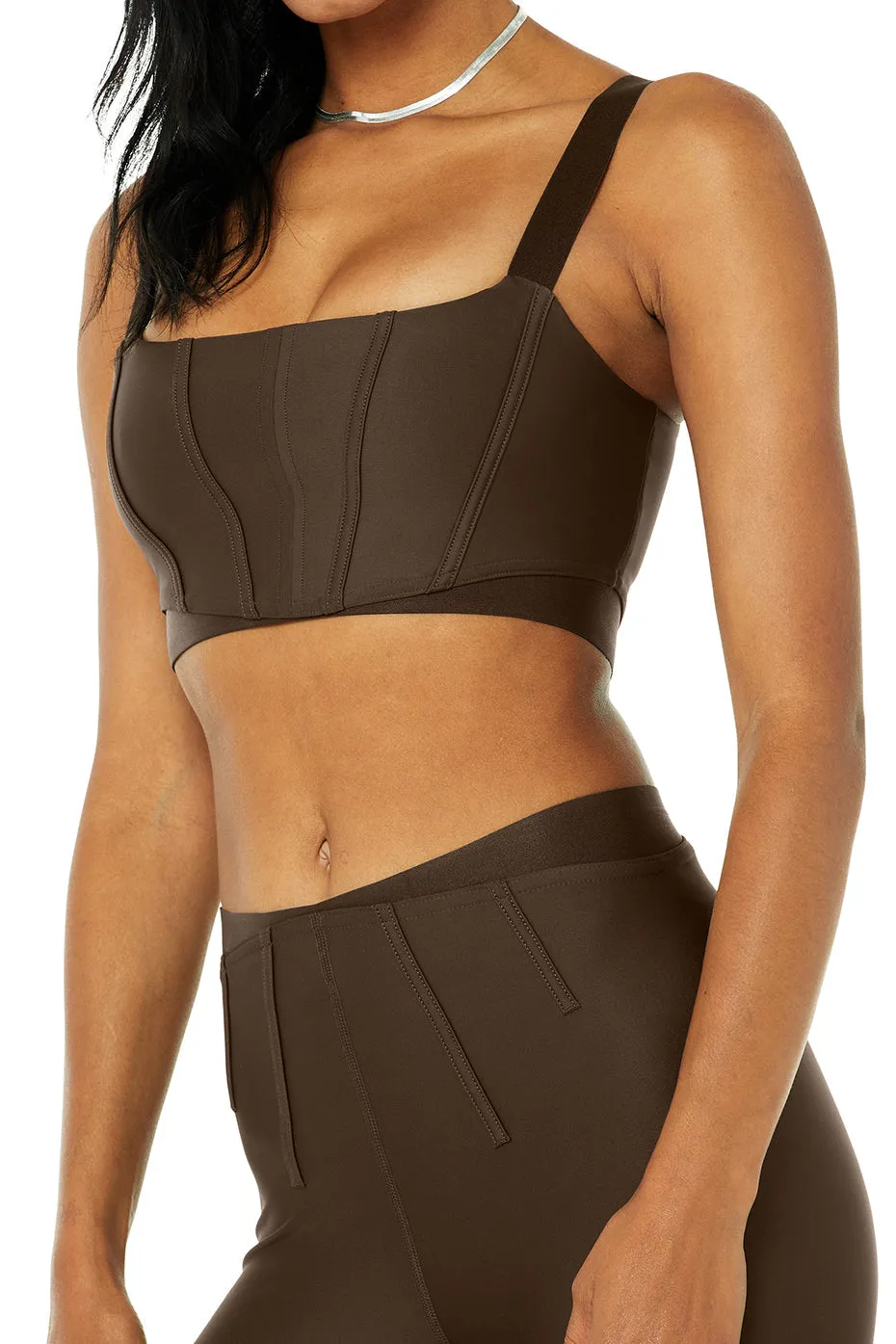 Airlift Corset Bra - Espresso