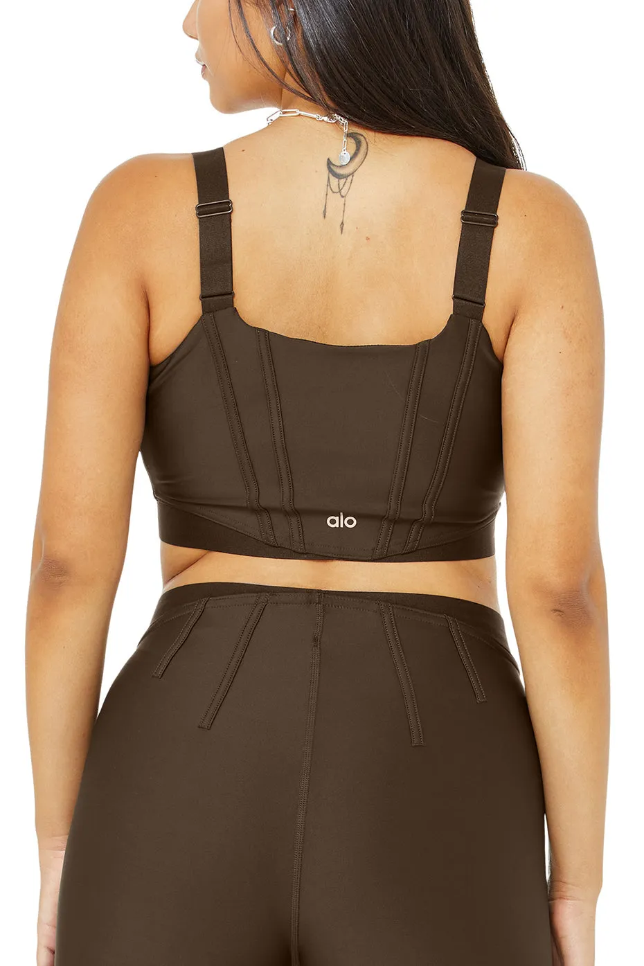 Airlift Corset Bra - Espresso