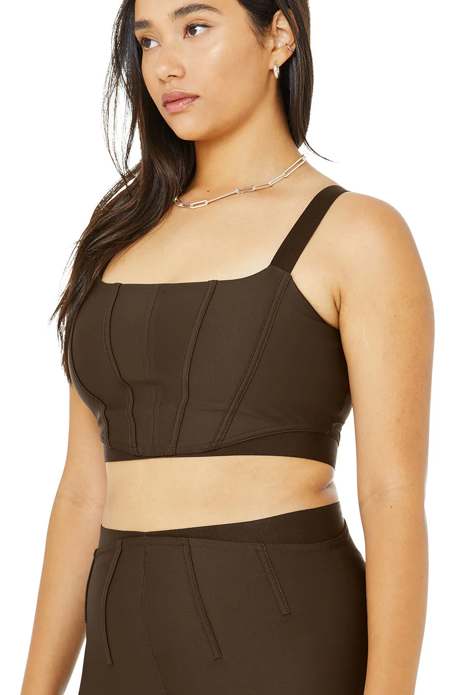 Airlift Corset Bra - Espresso