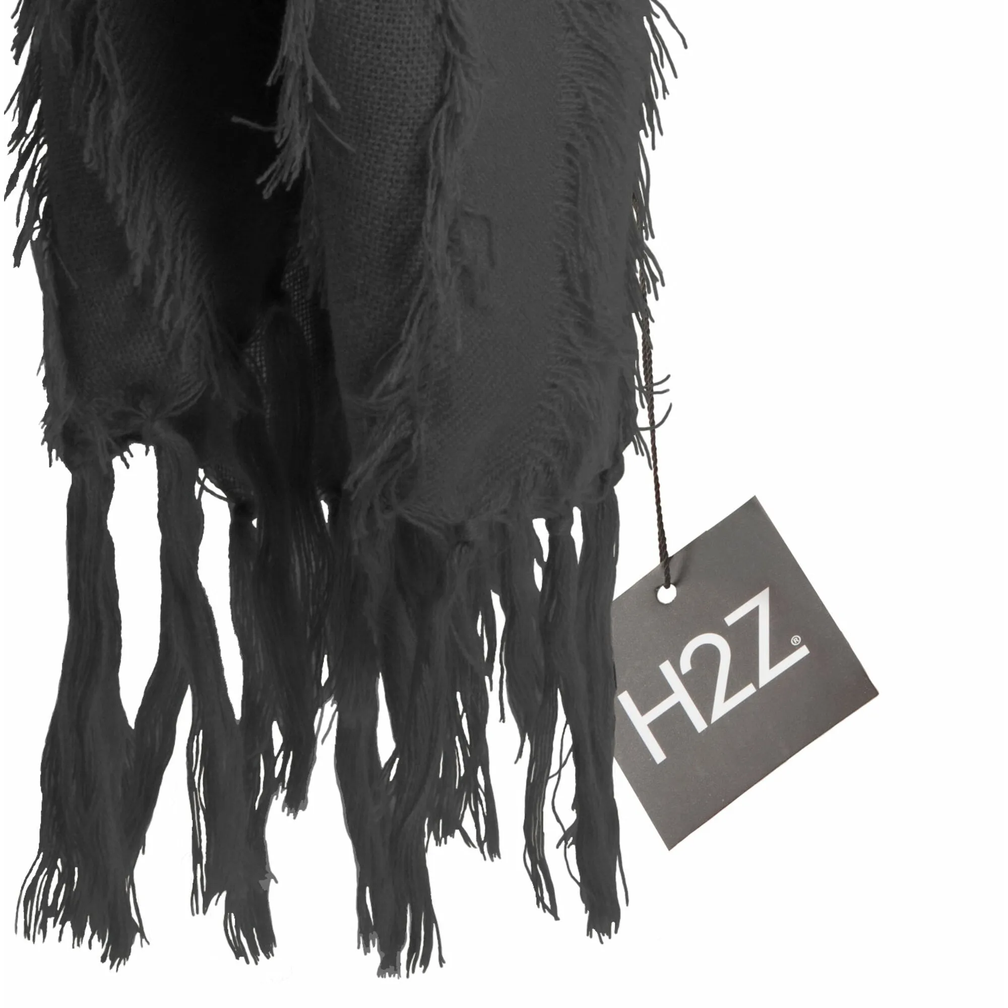 Army Oversized Frayed Scarf