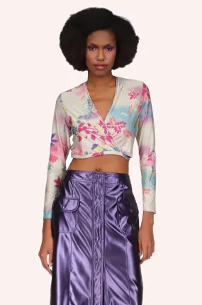 Atlantis Garden Wrap Top