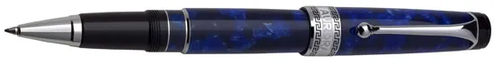 Aurora Blue w/ Chrome Trim Rollerball