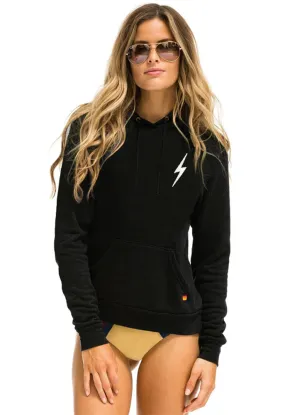 Aviator Nation Bolt Stitch Pullover Hoodie in Black