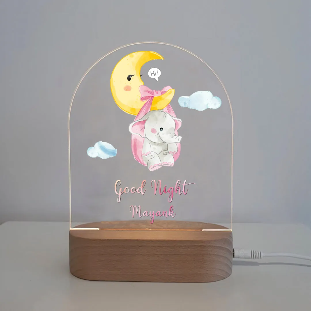 Baby Elephant Led Night Lamp