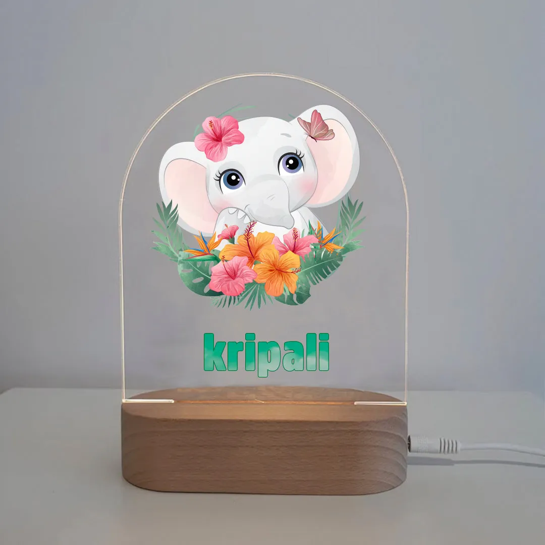 Baby Elephant Led Night Lamp