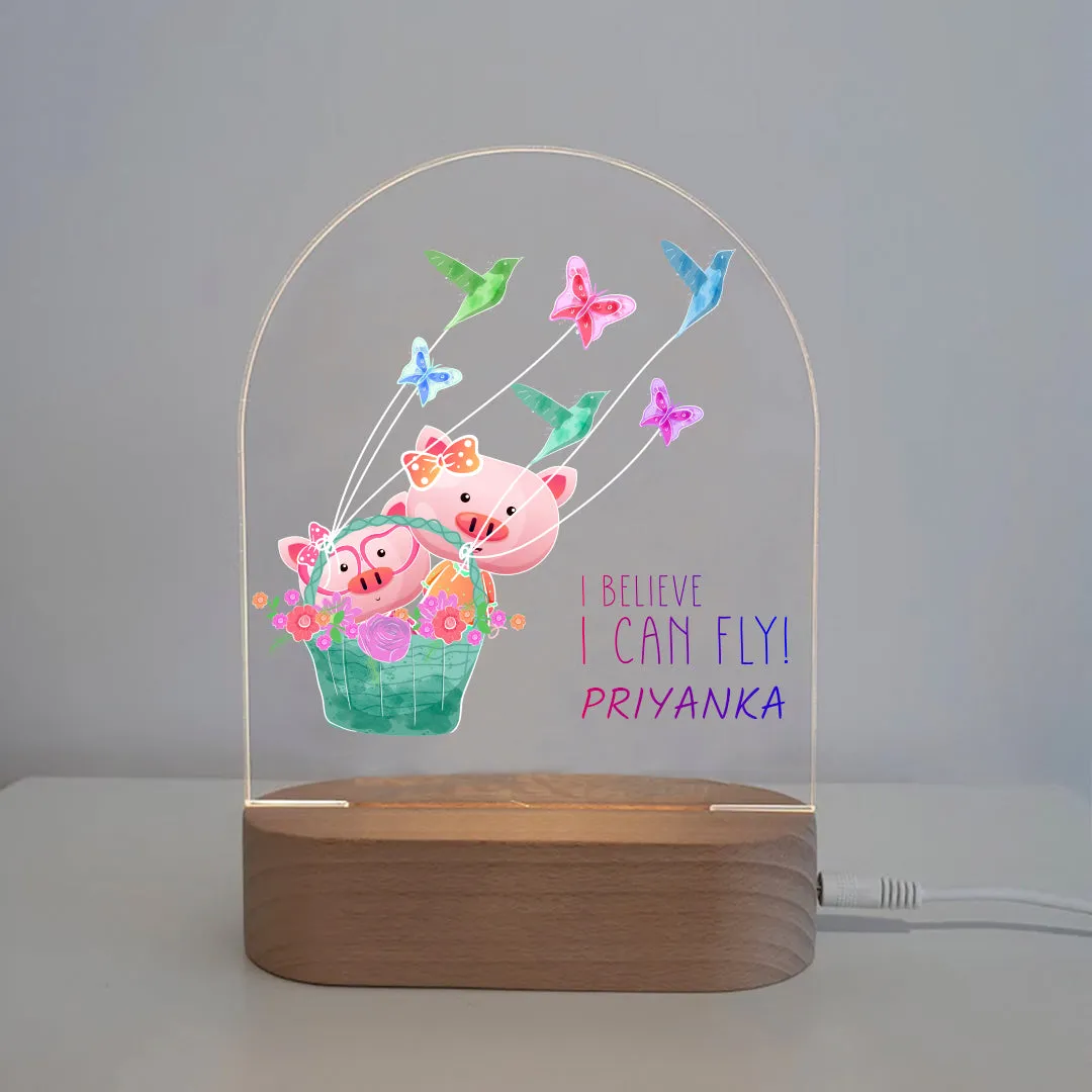 Baby Pigs Led Night Lamp