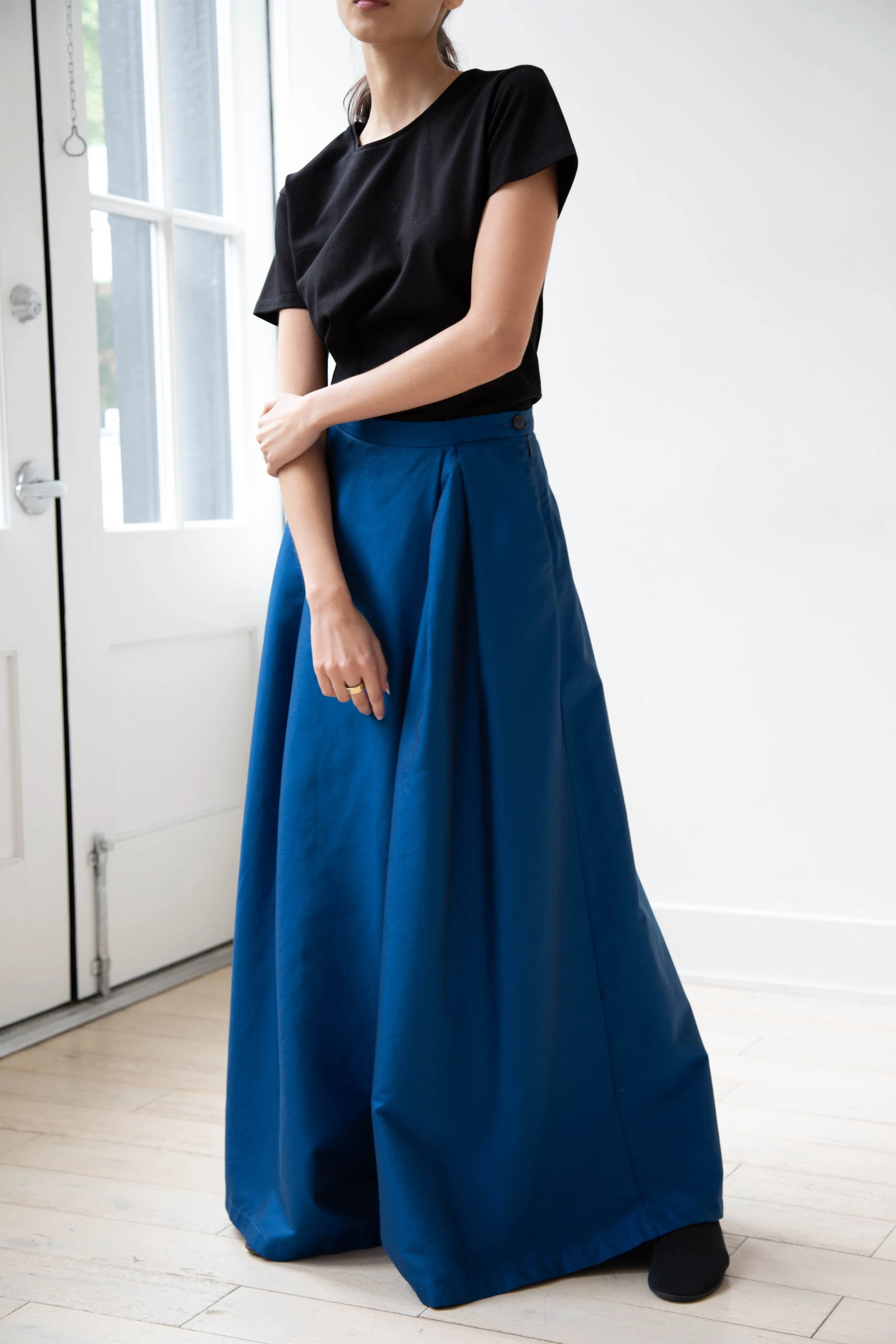 Barena Venezia | Cantú Skirt-Pant in Victoria Blue