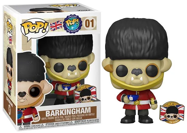 Barkingham w/ Pin (Pop! Around The World) 01