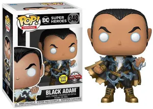 Black Adam w/ Energy (Glow in the Dark) 348 - Special Edition Exclusive  [Damaged: 6.5/10]