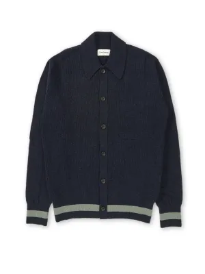 Britten Knitted Cardigan Greeves Navy