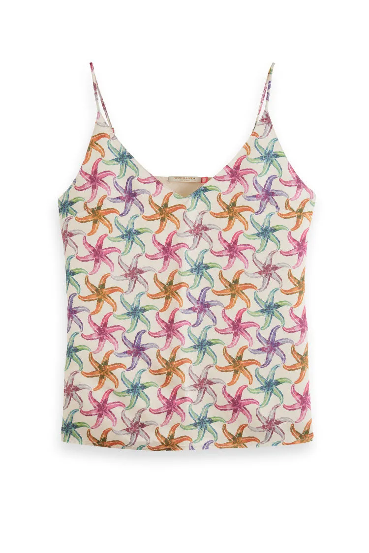 Camisole Strap Tank Top in Starfish