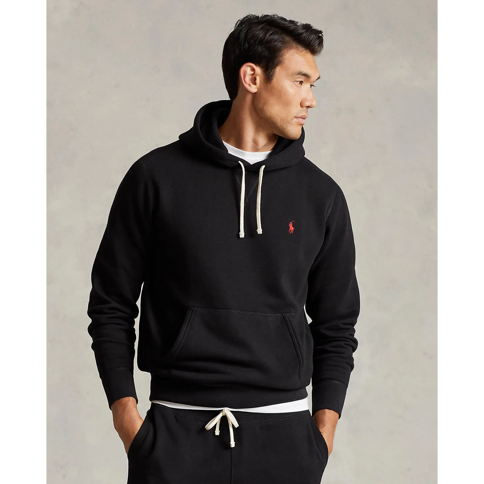 Classic Popover Hoodie - Black