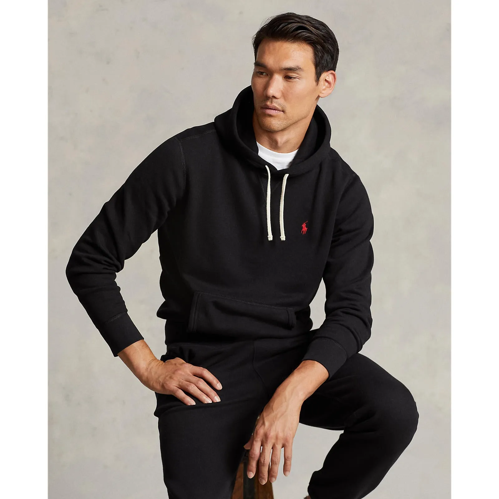 Classic Popover Hoodie - Black