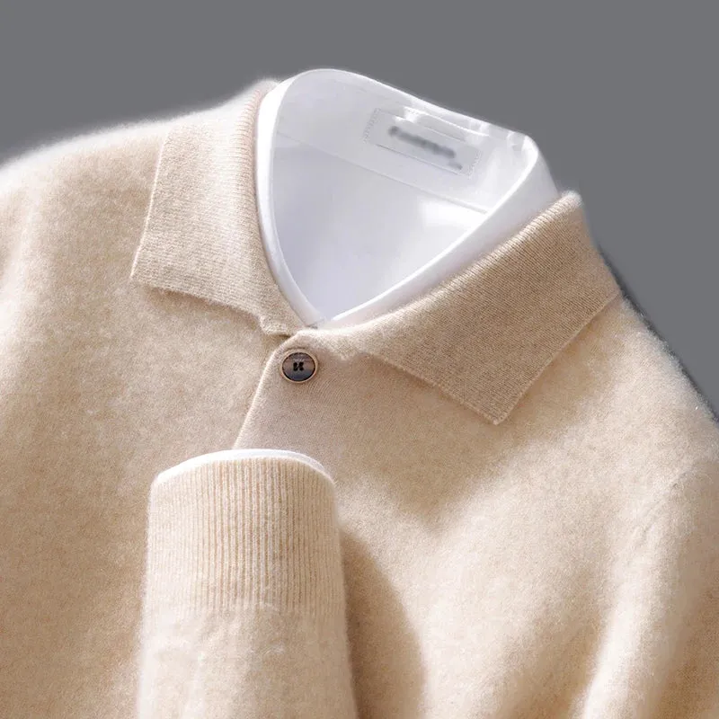 Cold season pure wool sweater