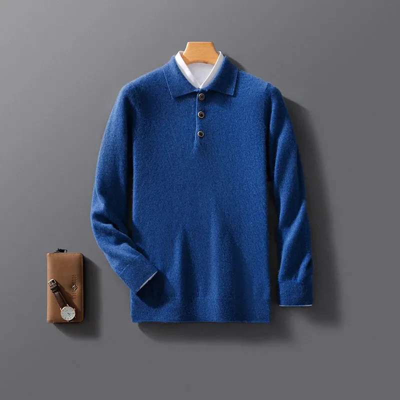 Cold season pure wool sweater