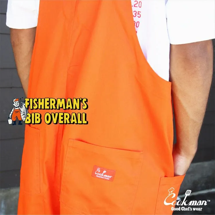 Cookman Fisherman's Bib Overall - Orange