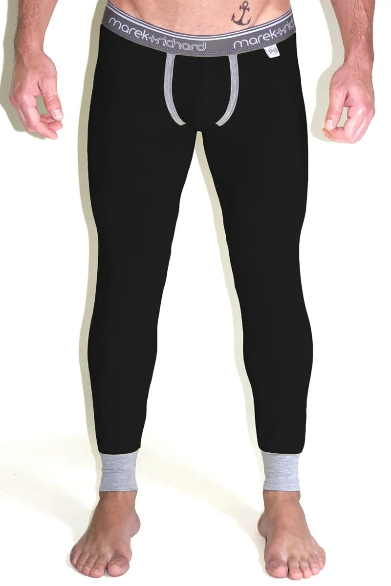 Core Long Johns- Black