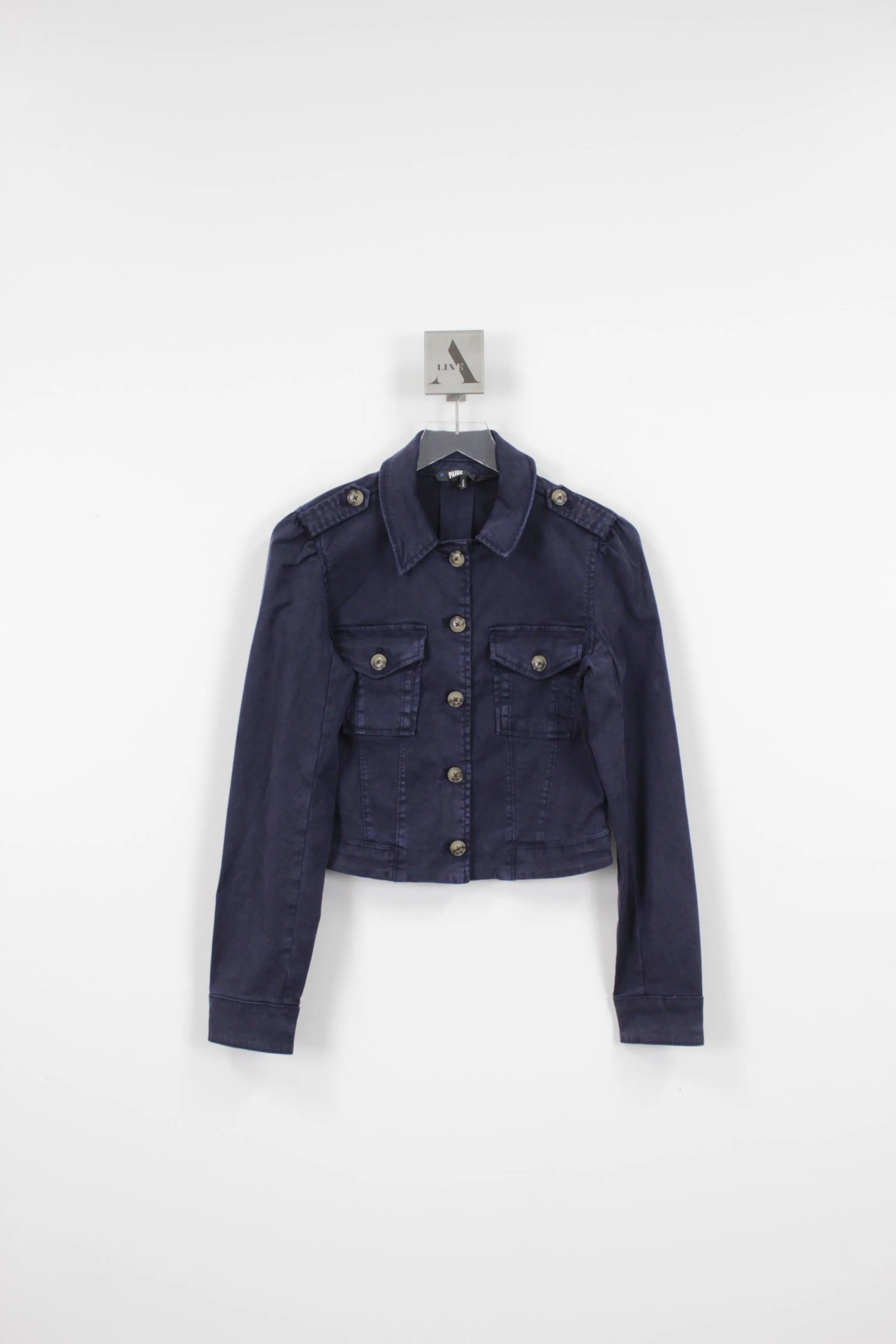 Cropped Pacey Jacket - Vintage Cosmic Navy