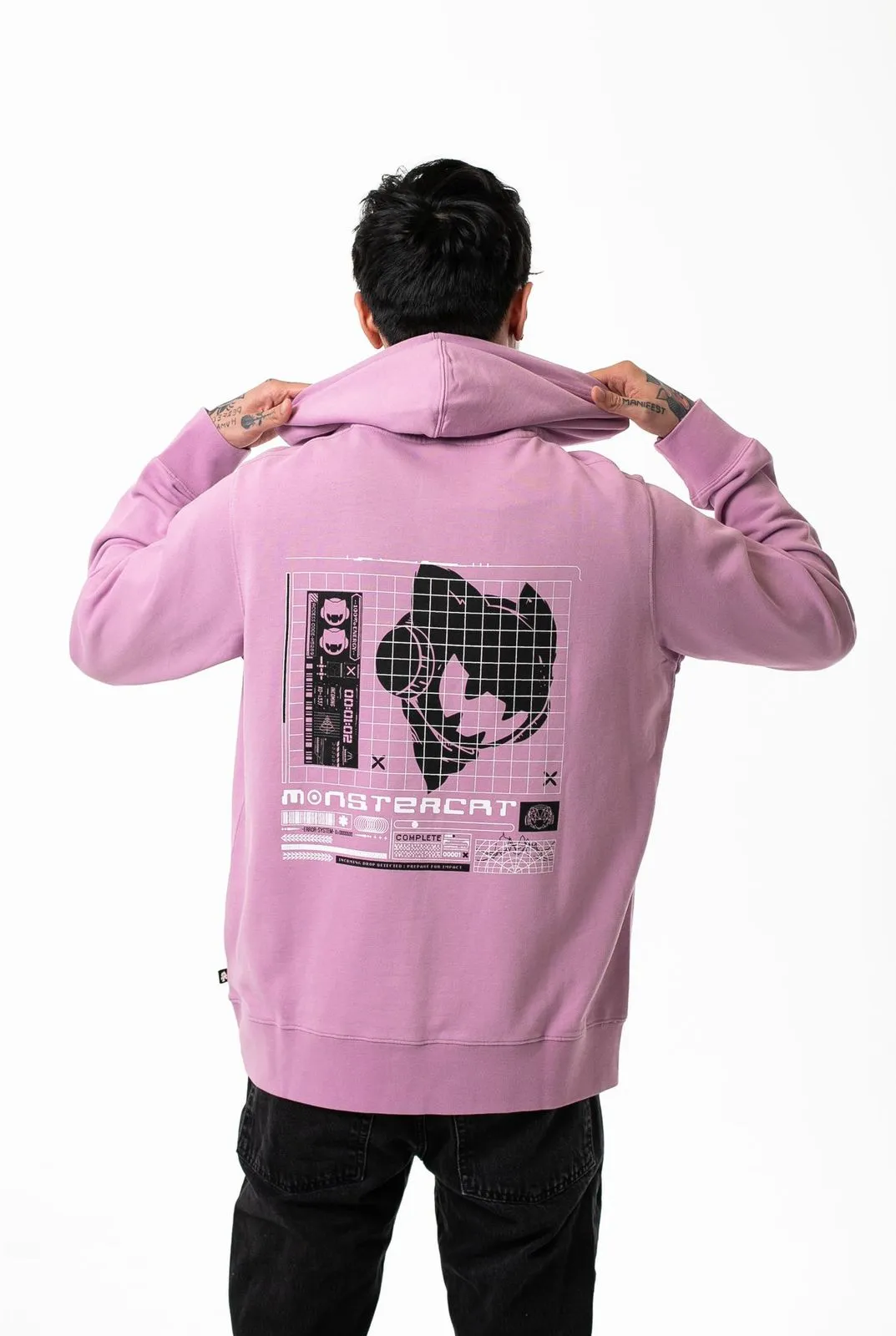 Ctrl A - Lilac Pullover Hoodie