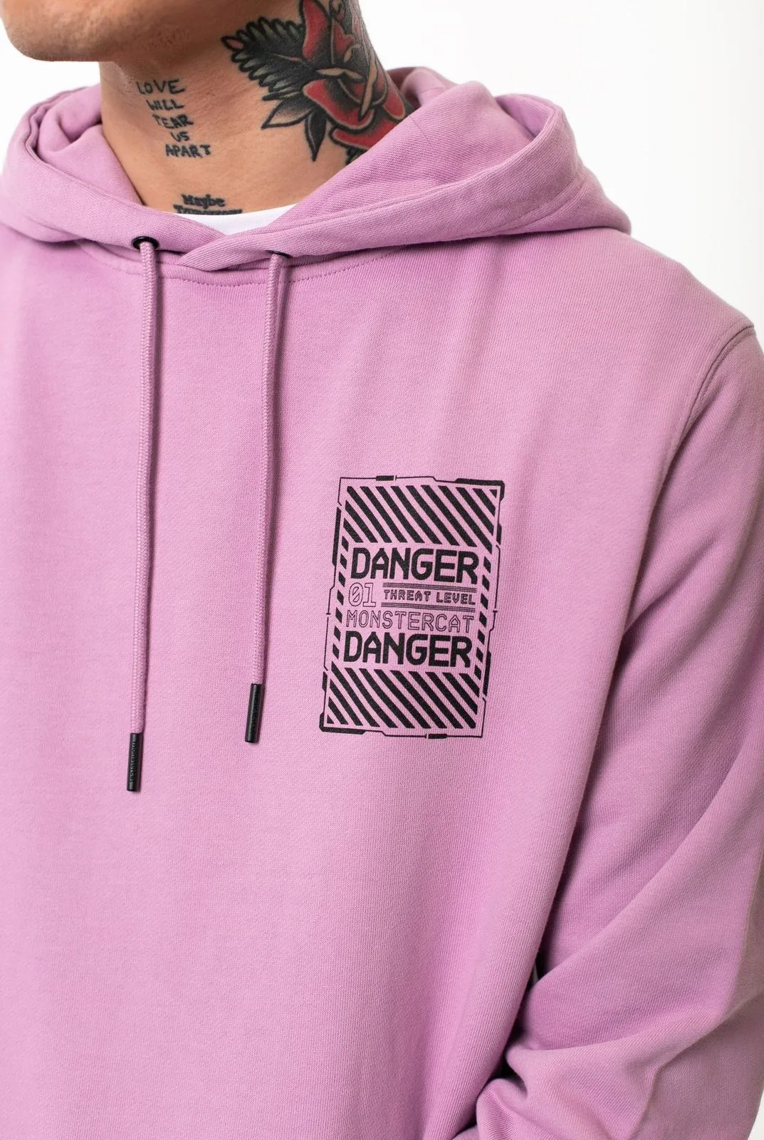 Ctrl A - Lilac Pullover Hoodie