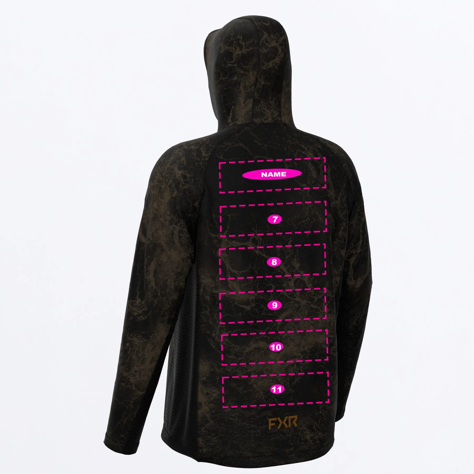 Custom M Attack Air UPF Pullover Hoodie