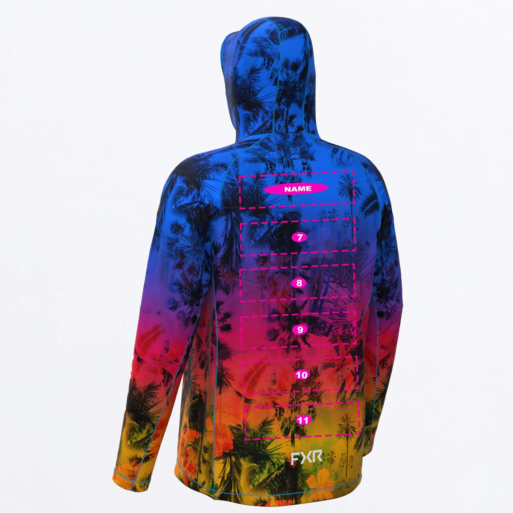 Custom M Attack Air UPF Pullover Hoodie