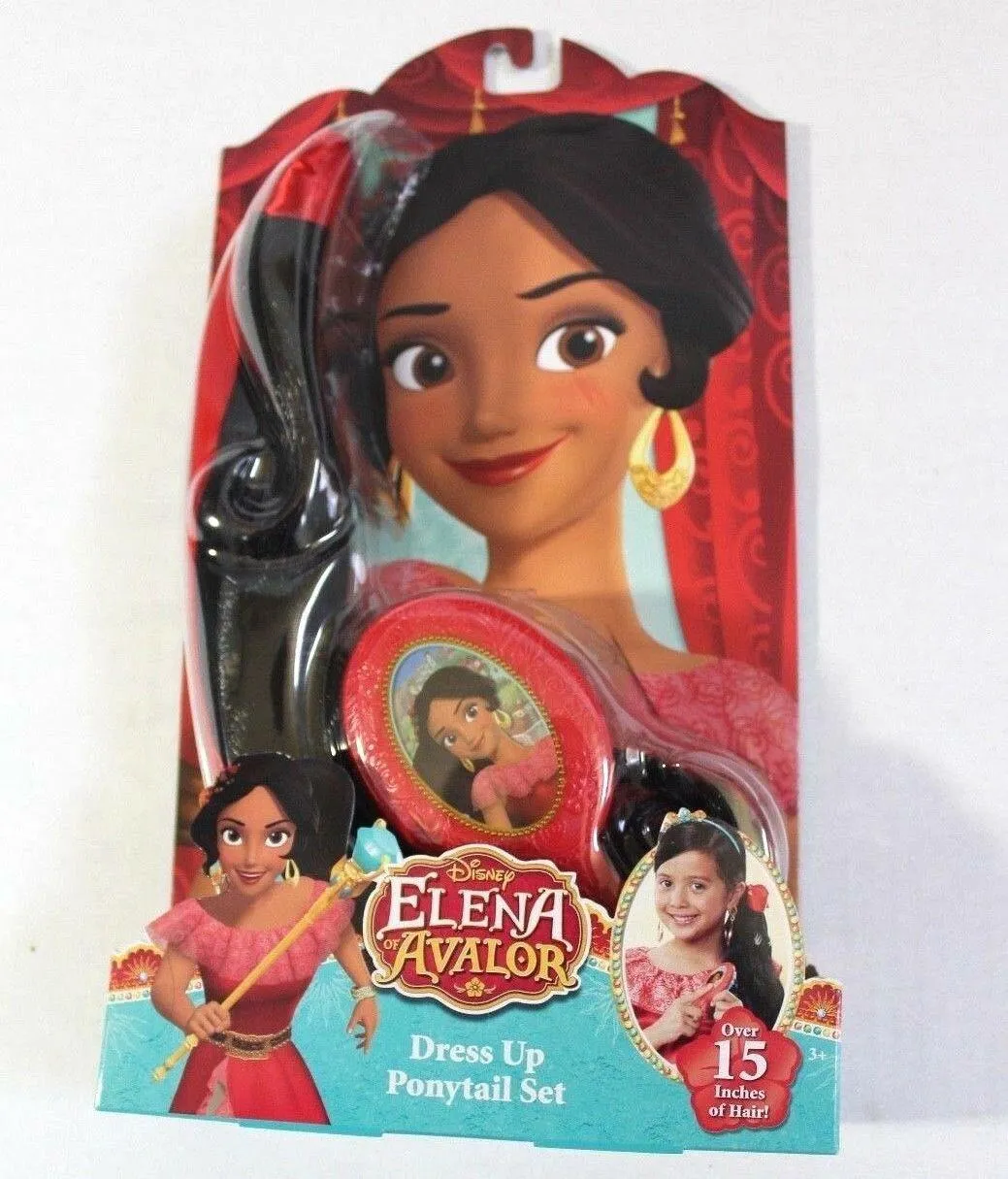 Disney Elena Of Avalor Dress Up Ponytail - Elena Crown Princess Ponytail!