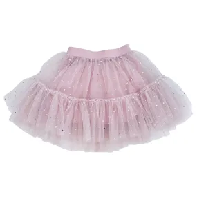 Dolly by Le Petit Tom Stars & Moon Tulle Tutu Skirt Dusty Violet