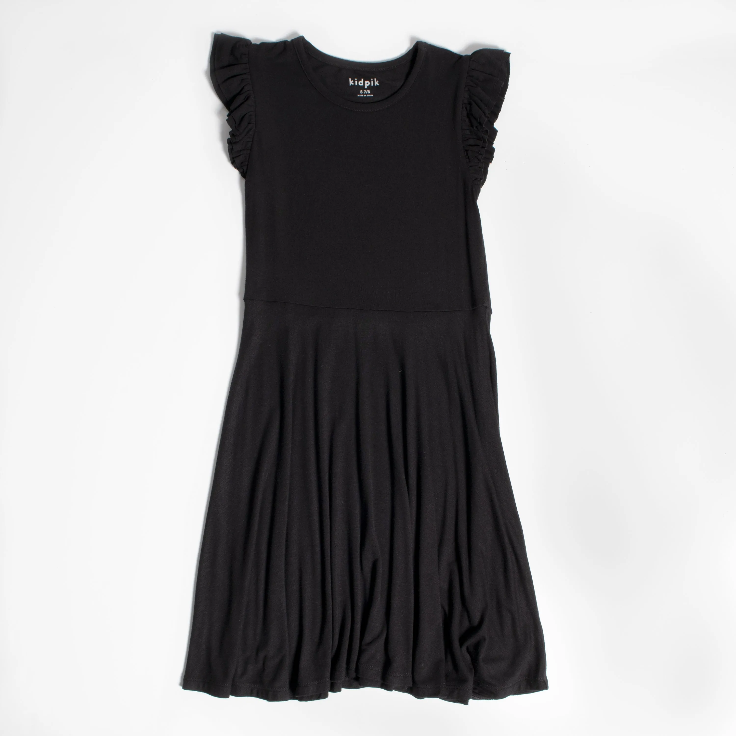 Double Ruffle Skater Dress