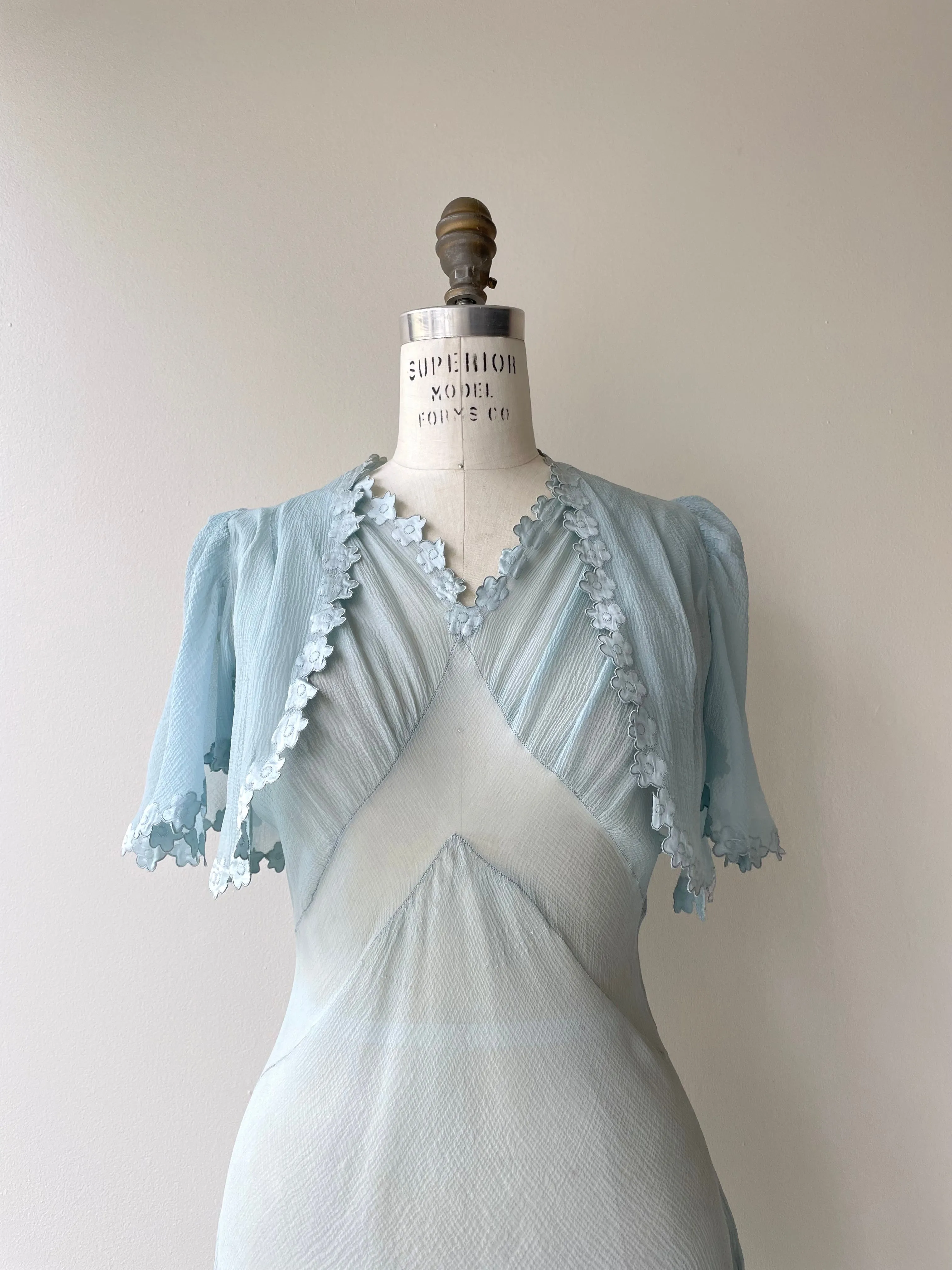 Dovetail 1930s Silk Nightdress & Jacket