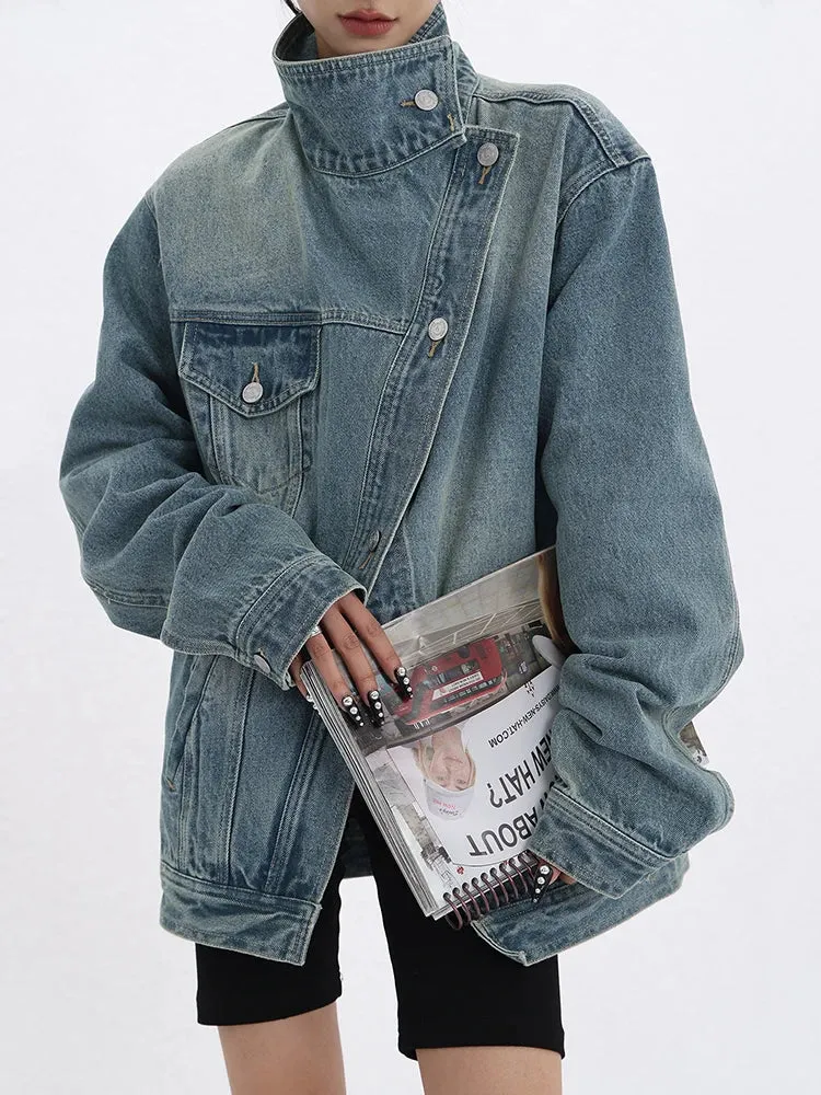 Eclectic Edge Denim Jacket