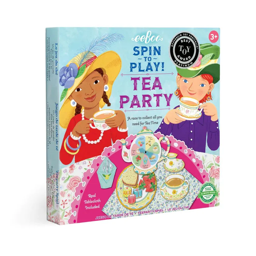 Eeboo Tea Party Spinner Game