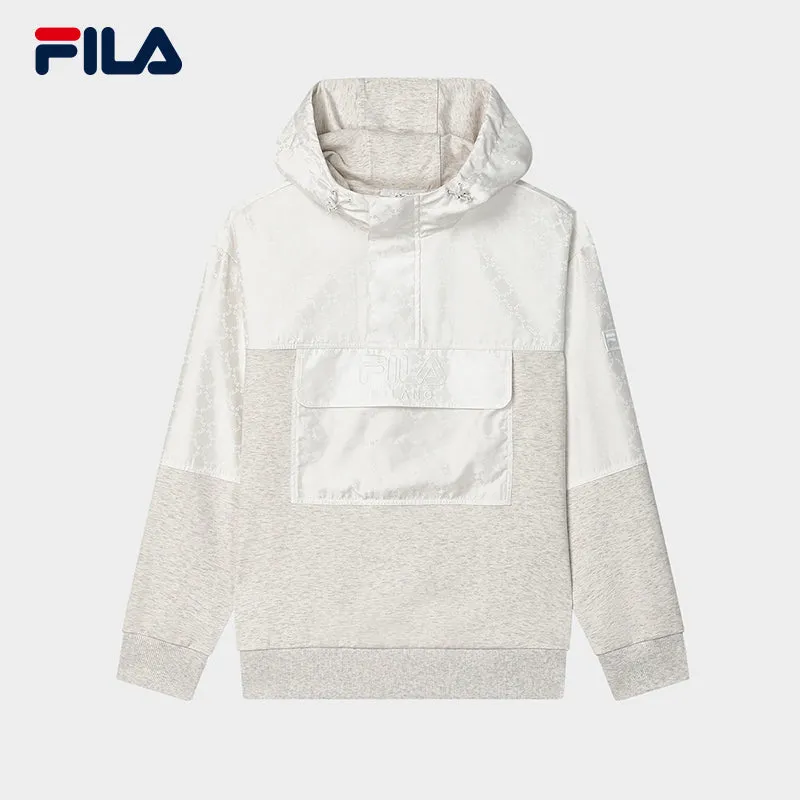 FILA CORE LIFESTYLE MILANO GARDEN OF ARTS Men Hooded Sweater (Light Khaki)