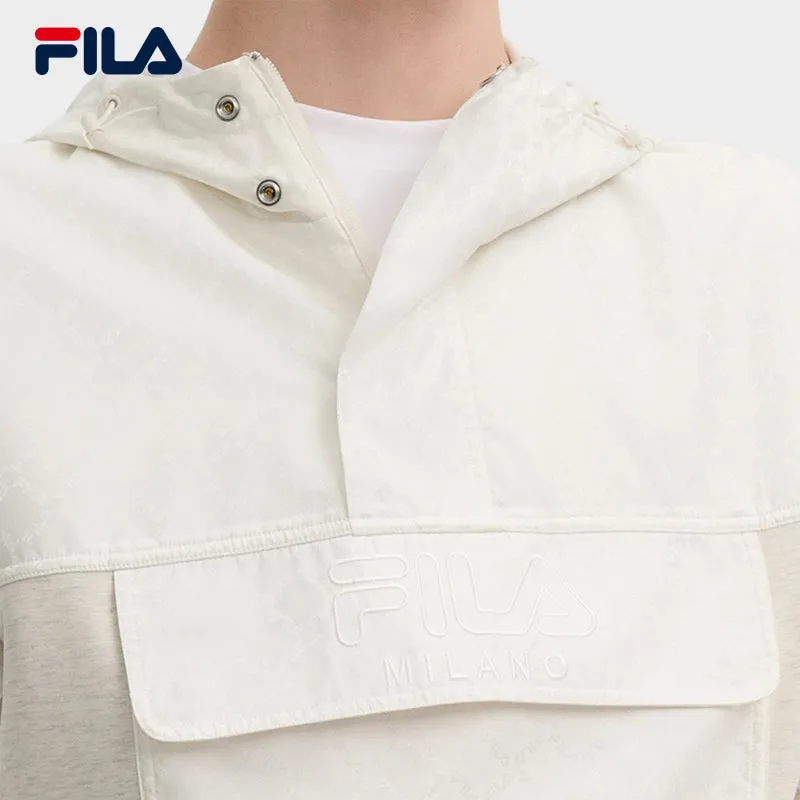 FILA CORE LIFESTYLE MILANO GARDEN OF ARTS Men Hooded Sweater (Light Khaki)