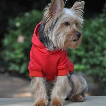 Flex-Fit Dog Hoodie - Red