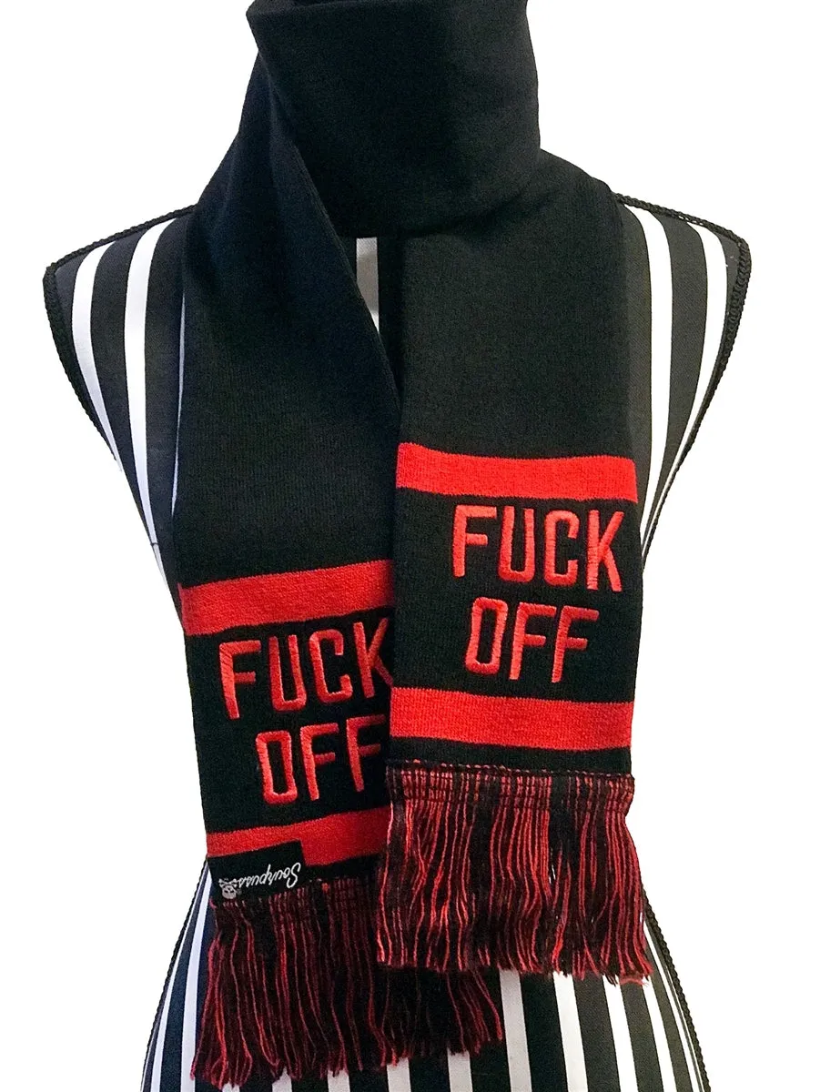 Fuck Off Knit Scarf