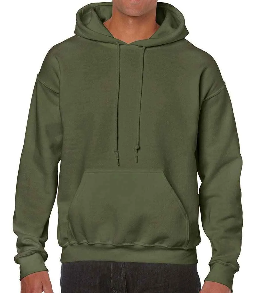 Gildan Heavy Blend Hooded Sweatshirt - Black, Brown, Grey, White