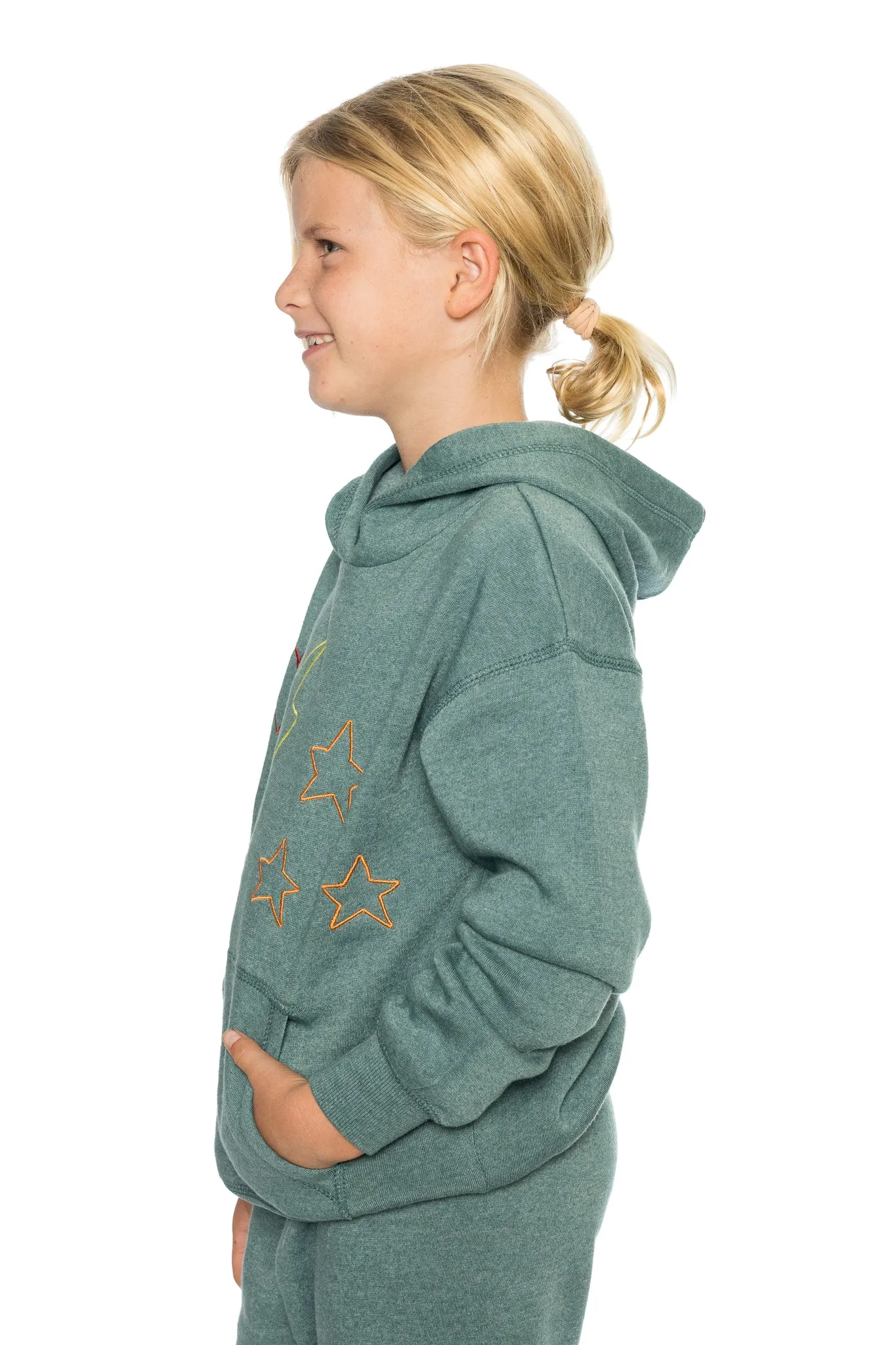 Girls' Light Heart Pullover Hoodie