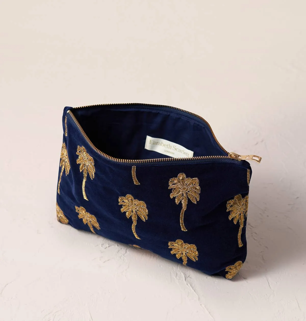 Gold Palm Everyday Pouch