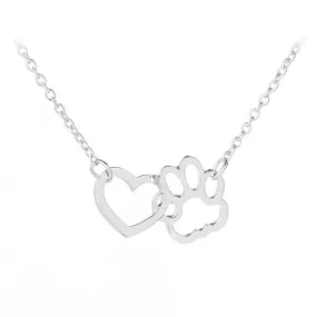 Gorgeous Interlocking Paw Necklace