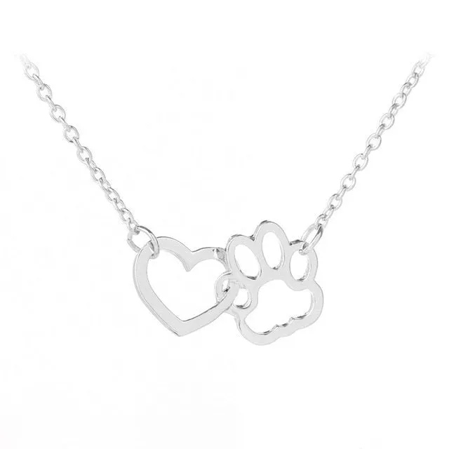 Gorgeous Interlocking Paw Necklace