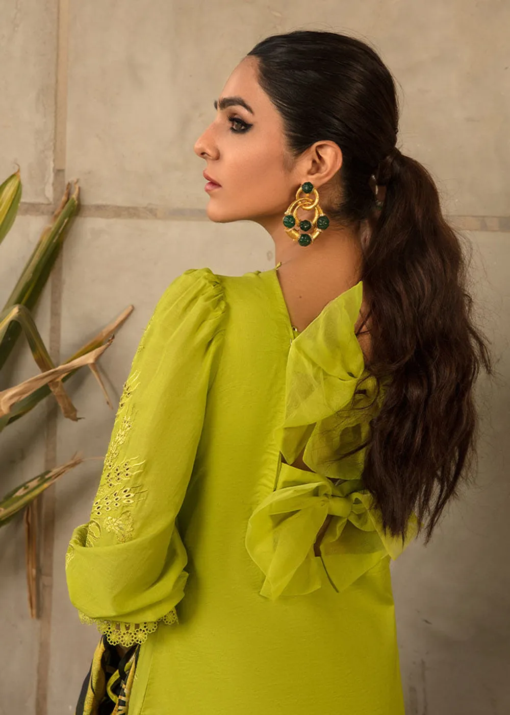 Green Luxury Lawn Suit | Rang Rasiya | Florence Lawn '23 | ARIANA - D7