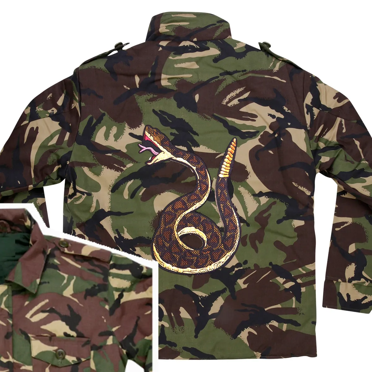 Green Snake Camo Jacket